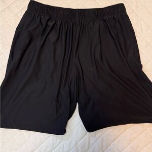 Men's Black Athletic Shorts